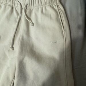 Garage Off-White Joggers with Drawstrings